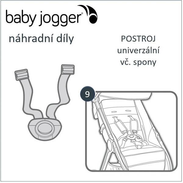 Baby Jogger BabyJogger POSTROJ univerzální vč. spony