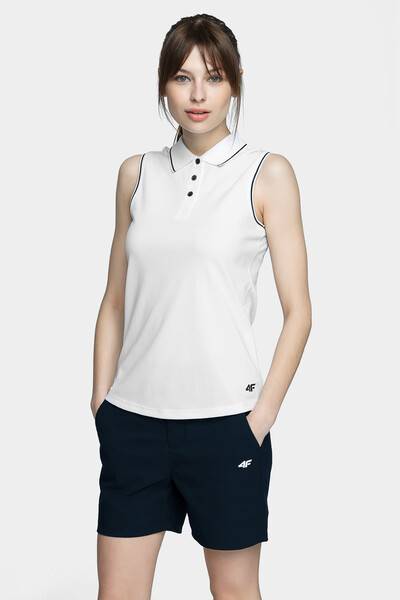 4F H4L21-TSDF082 WHITE Dámské tílko H4L21-TSDF082 WHITE