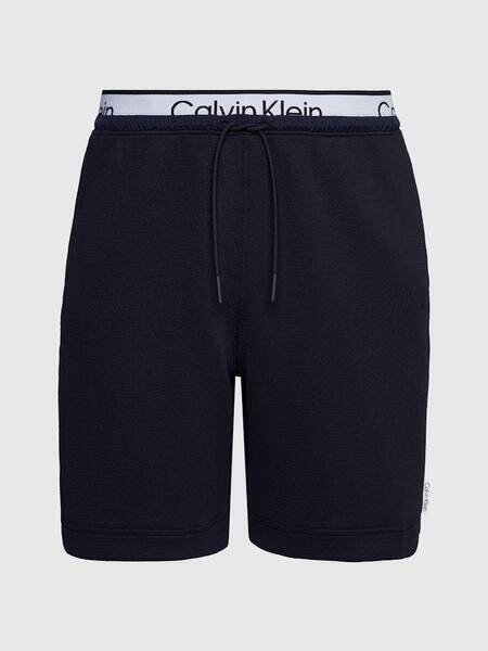 Calvin Klein PW - KNIT SHORT 7 Pánské kraťasy 00GMS4S844BAE
