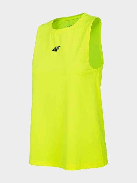 4F H4L21-TSDF020 CANARY GREEN Dámské tílko H4L21-TSDF020 CANARY GREEN