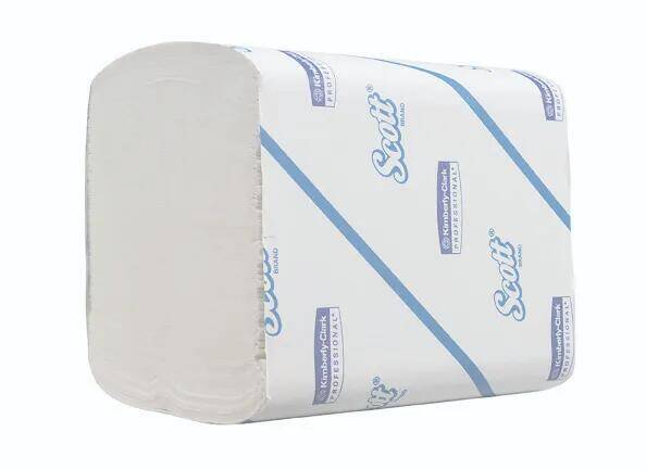 SCOTT 8508 toaletní papír skládaný - 2vrstvý, bílý (36 x 250 útržků)