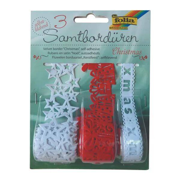 SamolepicÃ­ krajky - VÃ¡noce - 3 Ã— 1 m